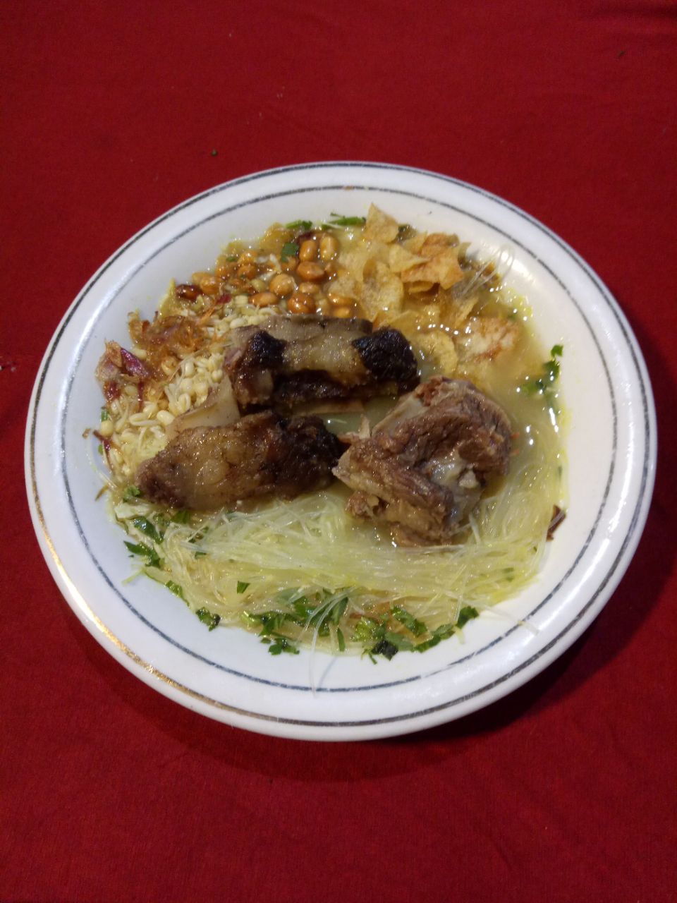 soto ngawi iga sapi + Nasi