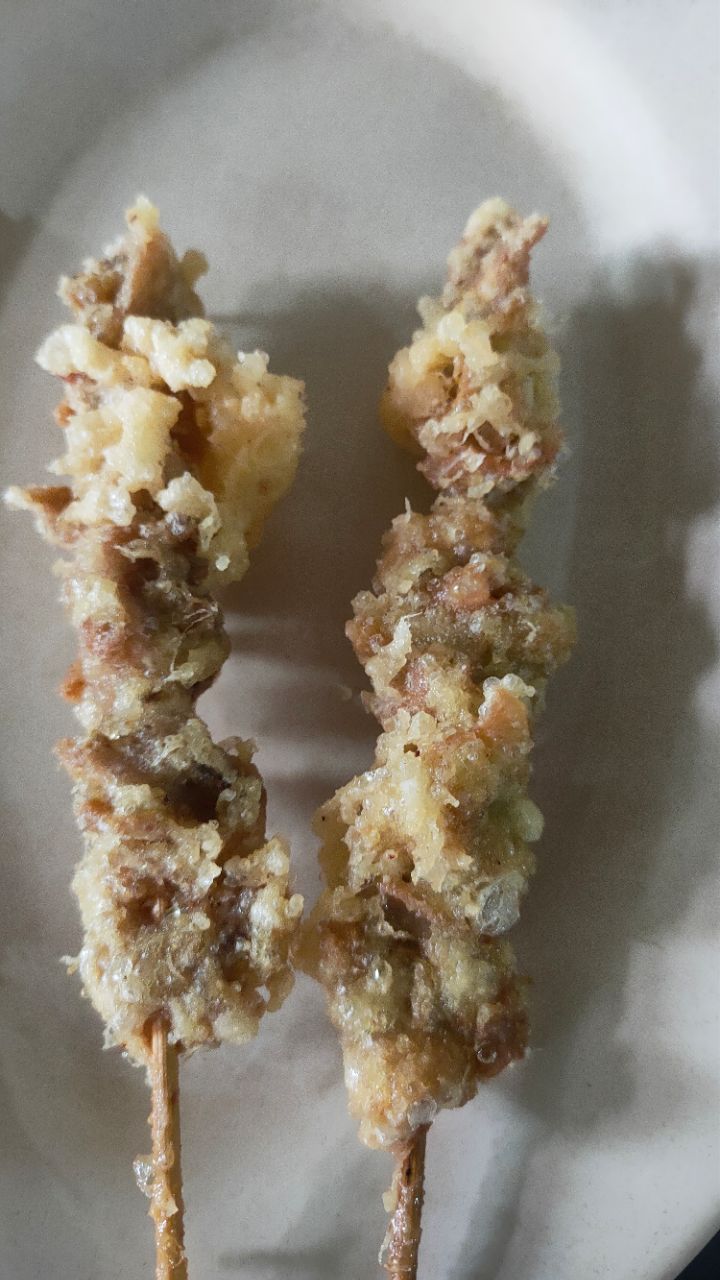 sate kulit 1 tusuk