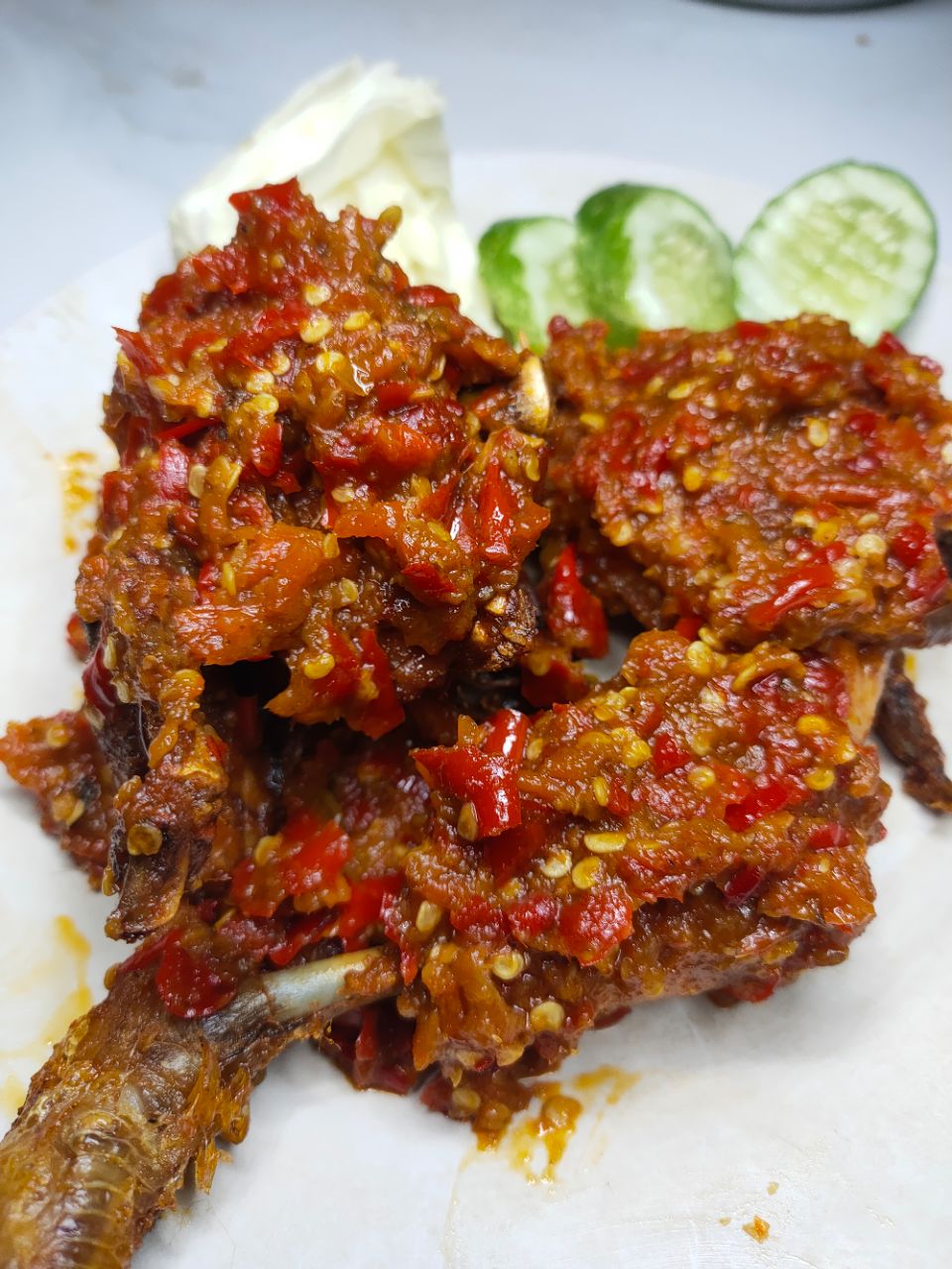 AYAM RICA RICA JUMBO + NASI