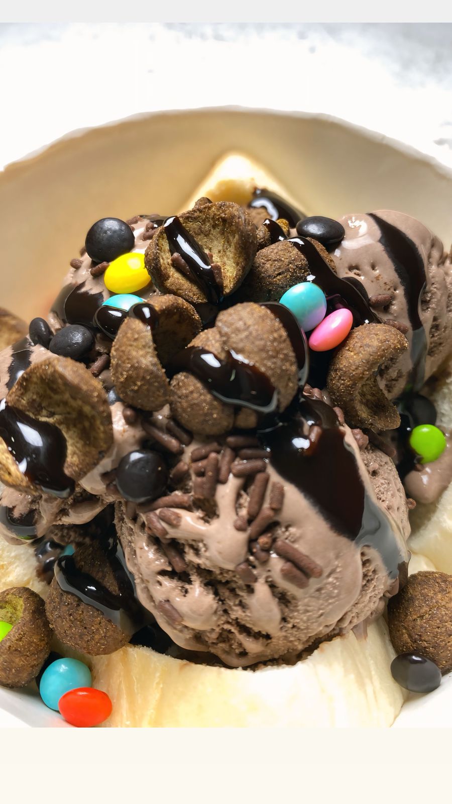 ice cream coklat