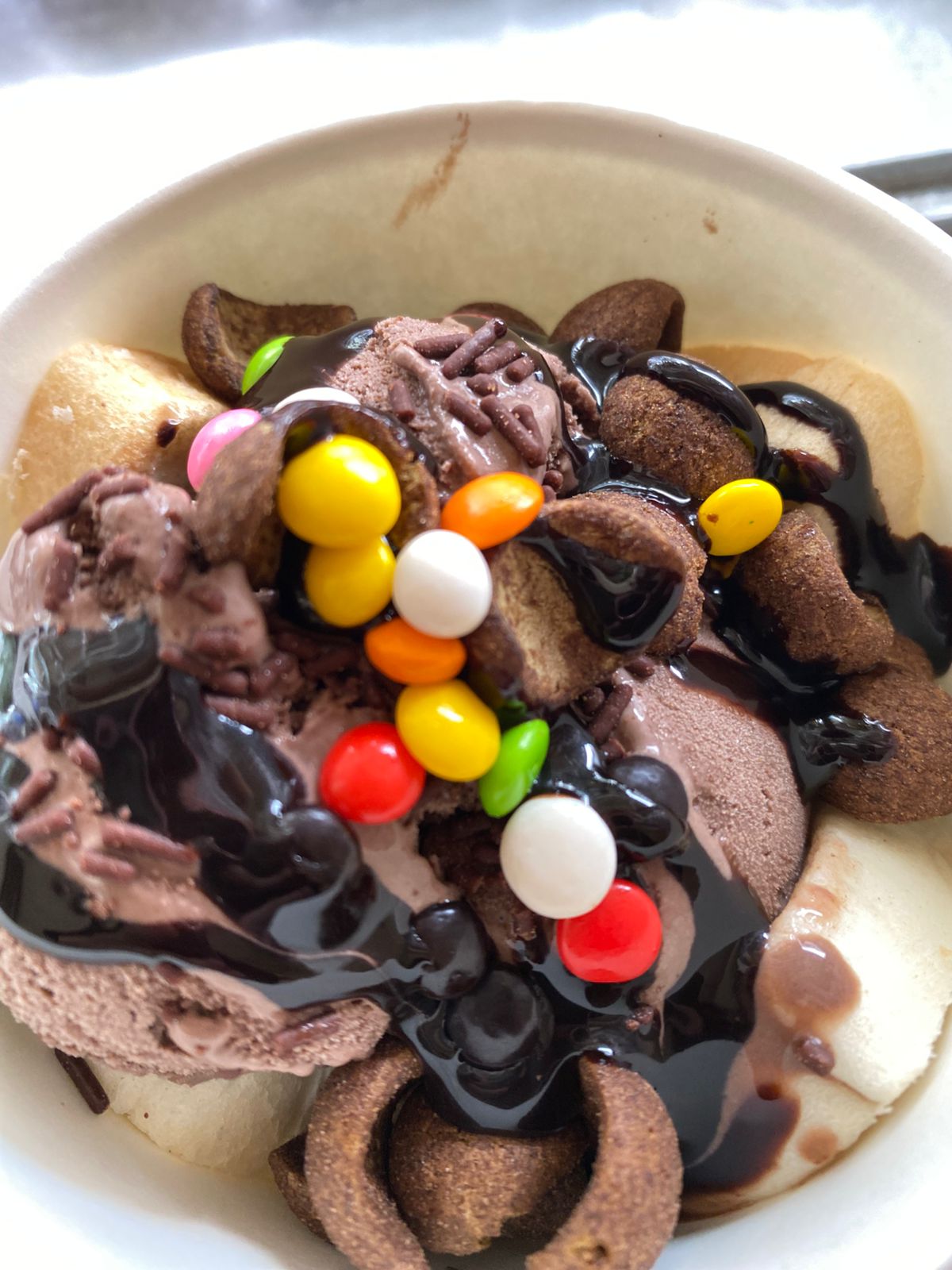 ice cream vanila