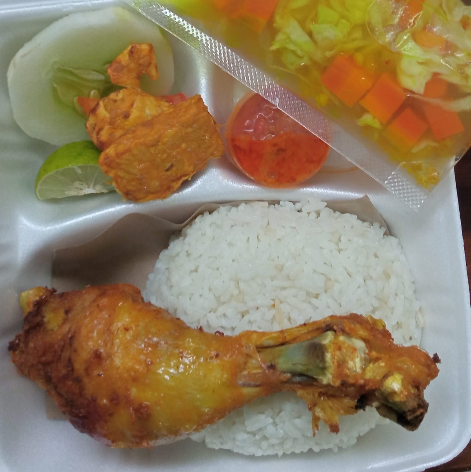 Nasi + Ayam Lalapan