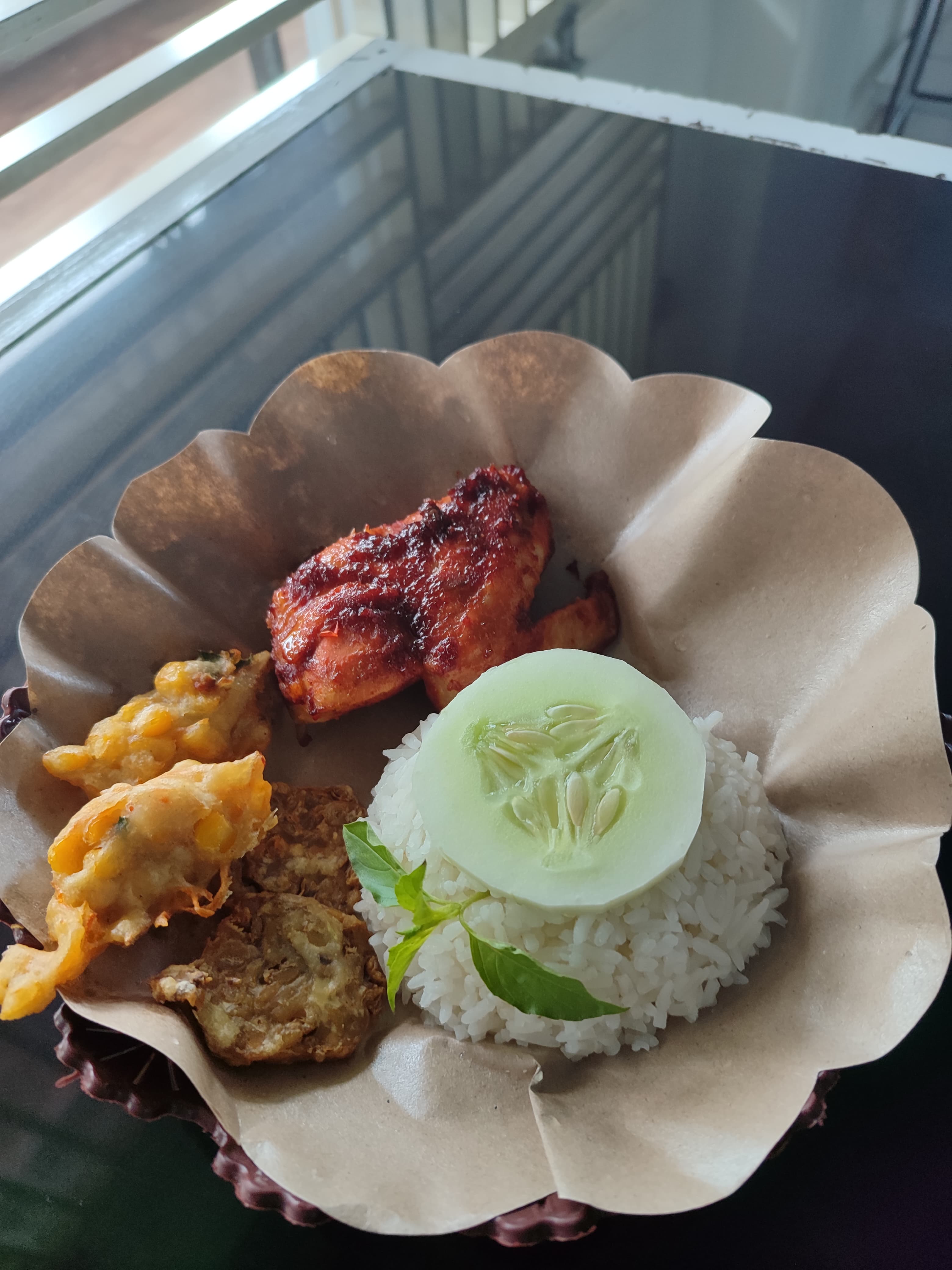 Nasi + Ayam Bakar + Sop